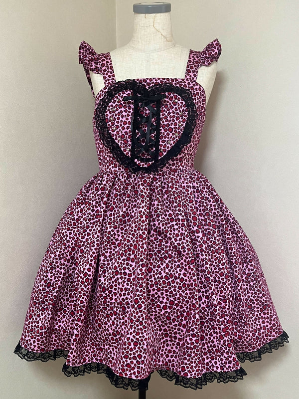 New 99'sガールズパンク×ロリィタJSK・キャスケット付き(バラ売り不可)