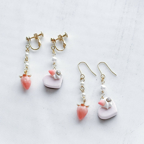 イヤリング⇆ピアス交換可能