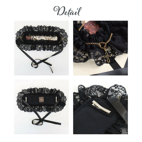 黄昏髑髏の秘密の箱庭ヘッドドレス