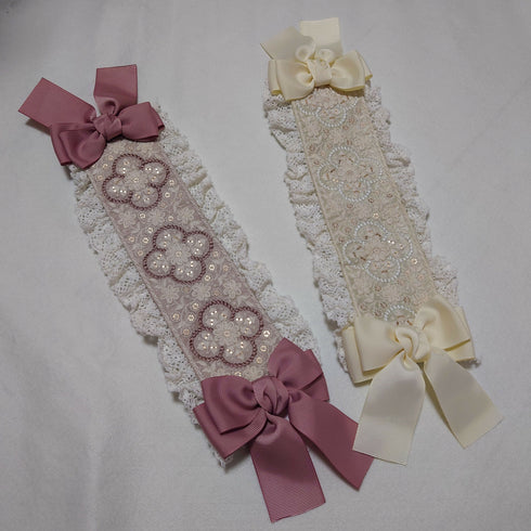 インド刺繍リボンヘッドドレス