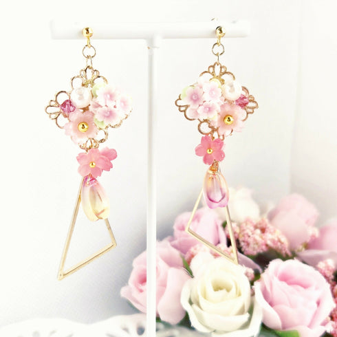 桜花爛漫(ピアス・イヤリング)