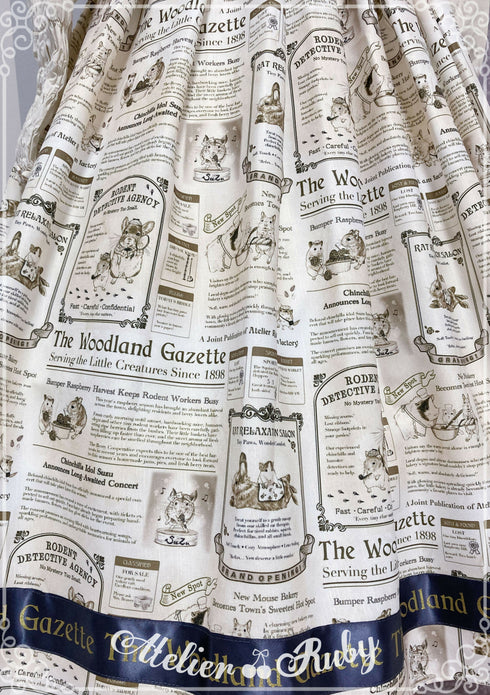【10月下旬販売予定】The Woodland Gazette スカート
