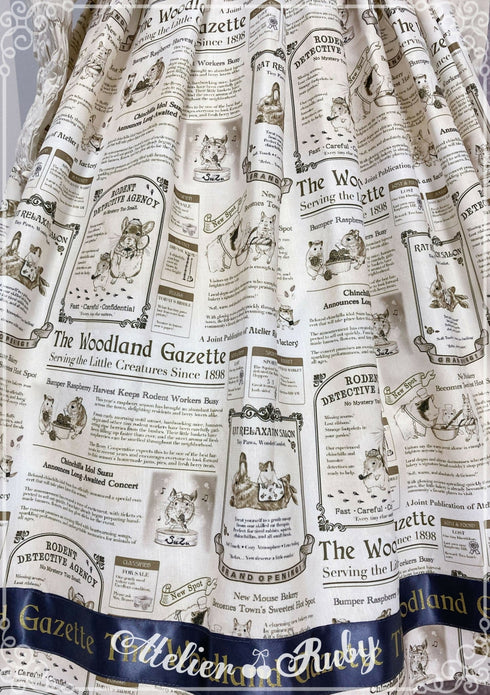 【10月下旬販売予定】The Woodland Gazette スカート