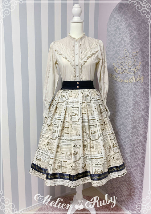 【10月下旬販売予定】The Woodland Gazette スカート