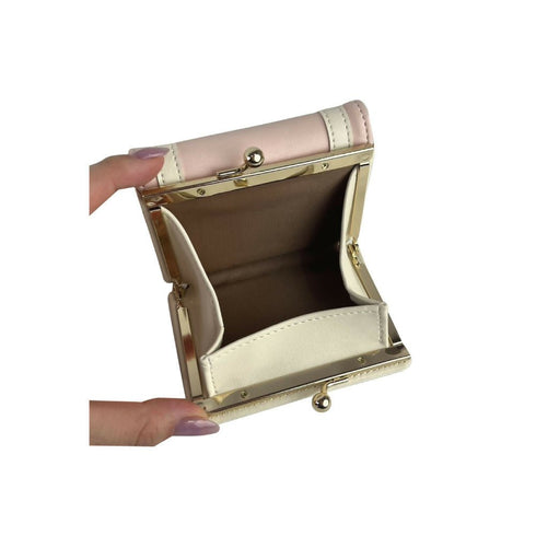 Dreamy Cute♡ Sailor Clasp Fold Wallet LL-1026 【Baby Pink Sax Blue】