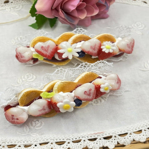 いちごジャムたっぷりのパンケーキバレッタ