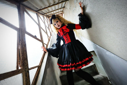 【受注生産】red passion JSK ver.黒