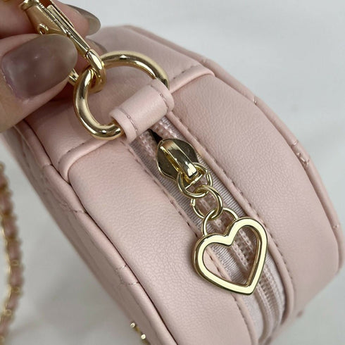 ハートを運んでminiショルダー LL-1006 【ブラック ラベンダー ピンク ベージュ】