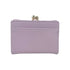 夢は叶うがま口折財布 LL-1013 【ブラック ピンク ラベンダー】