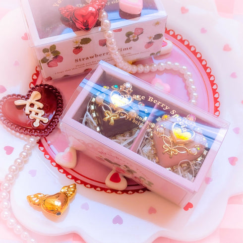 【バレンタイン限定】魔法少女のチョコ&イチゴムースリングセット