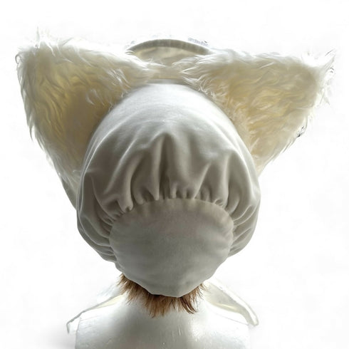 猫のボンネット オフホワイト