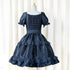 Copy of Noir Rose Jacquard Dress(ネイビー)