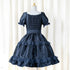 Copy of Noir Rose Jacquard Dress(ネイビー)
