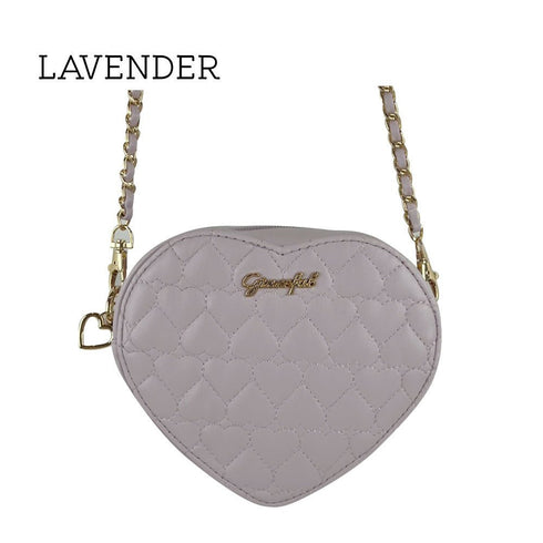 ハートを運んでminiショルダー LL-1006 【ブラック ラベンダー ピンク ベージュ】