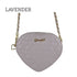 ハートを運んでminiショルダー LL-1006 【ブラック ラベンダー ピンク ベージュ】