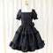 Noir Rose Jacquard Dress(Blk)