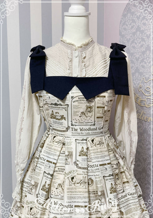 【10月下旬販売予定】The Woodland Gazette ワンピース
