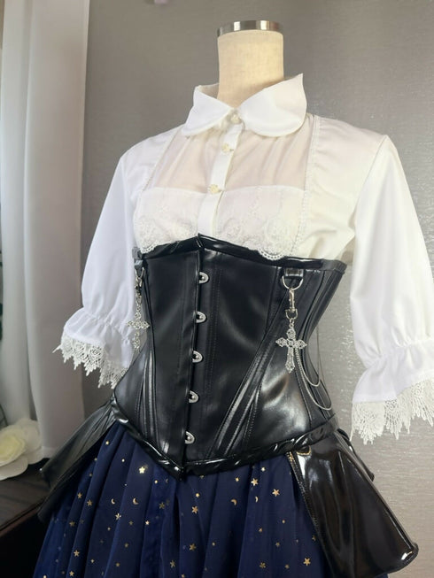 十字架チェーン コルセット LE