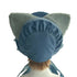 猫のボンネット 空色ブルー