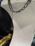 Leather punk tie