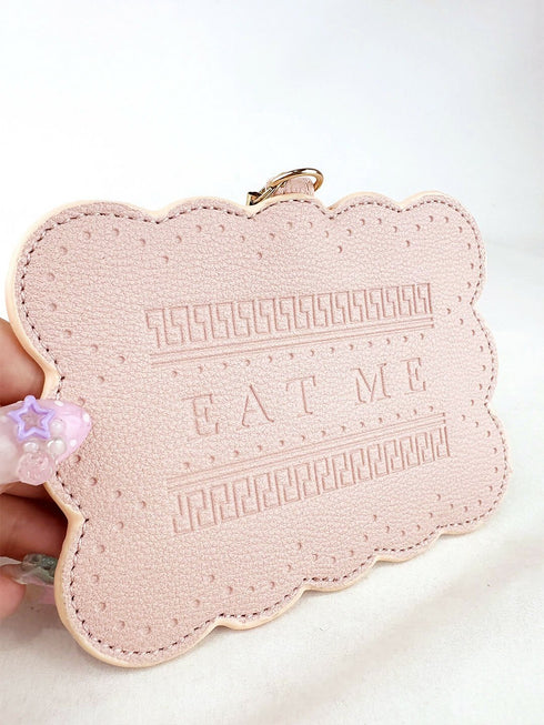 Sweet Magic Biscuit パスケース LL-1037 【ベージュ ピンク】