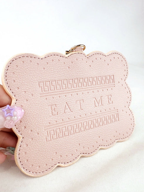 Sweet Magic Biscuit パスケース LL-1037 【ベージュ ピンク】