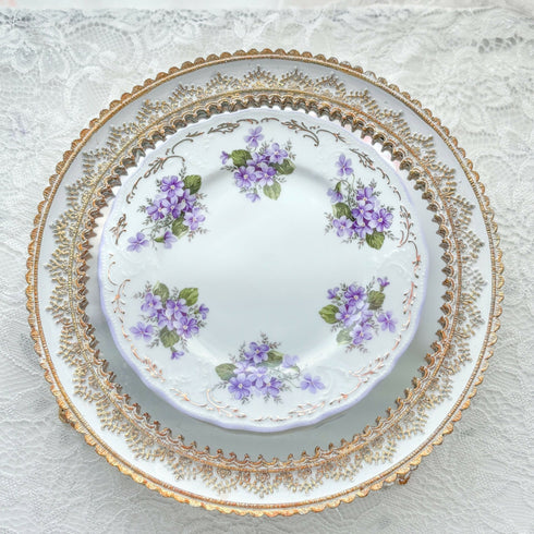 すみれのプレート