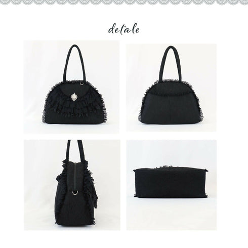 アリスワンダーボストンバッグ バッグ レディース アリス 不思議の国のアリス レース ロリィタ ロリータ