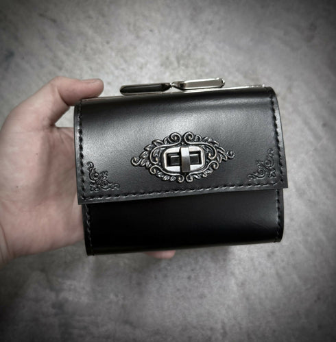 【即納】Lily-リリィ‐ミニ財布 ブラック