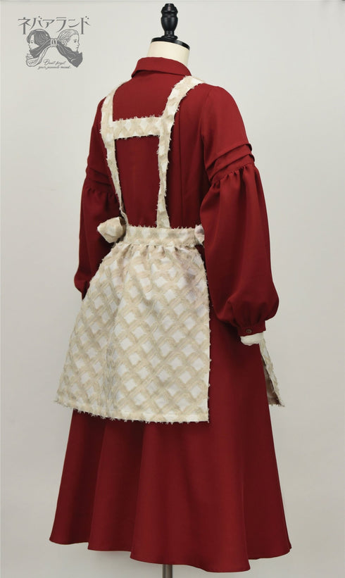 アピアリストワンピース〈赤・M〉