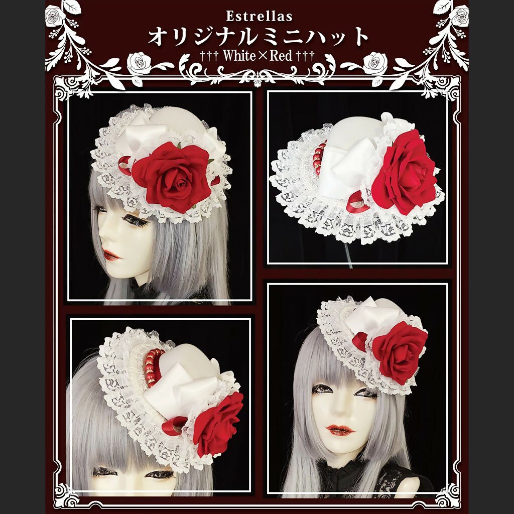ミニハット・カクテルハット – Gothic and Lolita Mall