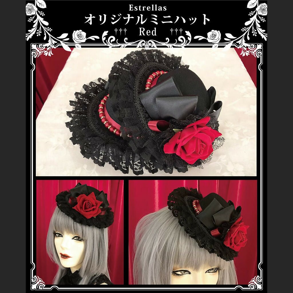ミニハット・カクテルハット – Gothic and Lolita Mall